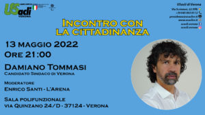 "Incontri con la Cittadinanza" - Damiano Tommasi @ Sala Polifunzionale